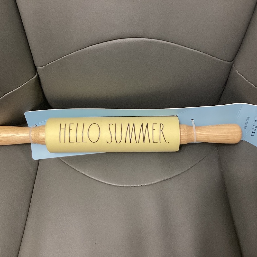 Rae Dunn Hello Spring rolling pin